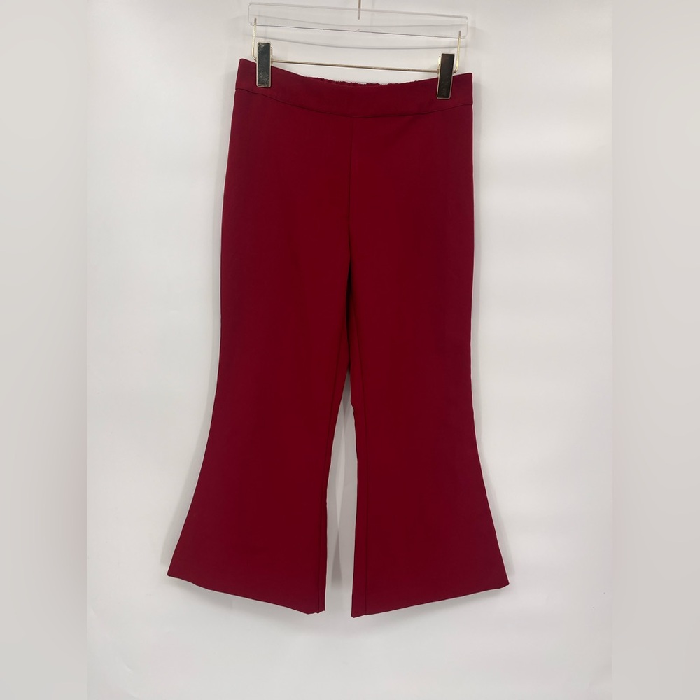 BURU Marlo cropped flared pants‎ size small NWT